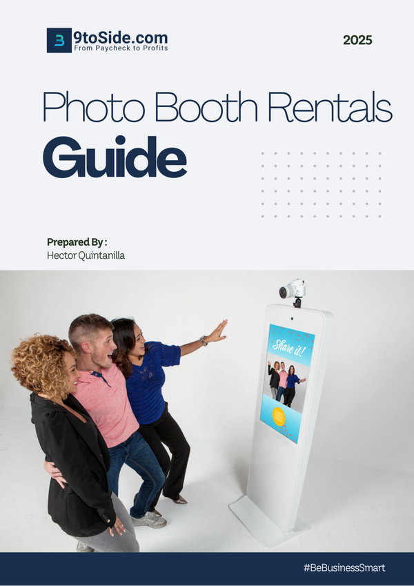 Launching Your Photo Booth Rental Side Business